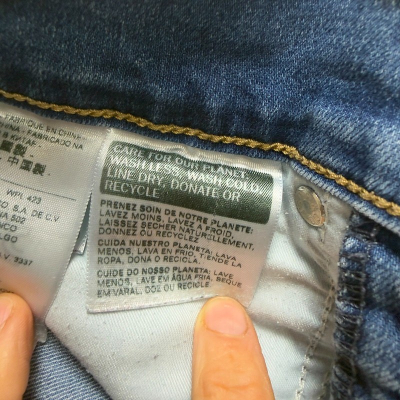 Levi's 311 Skinny Medium Light Wash Jeans Womens 27 Mid Rise Zipper fly gallery