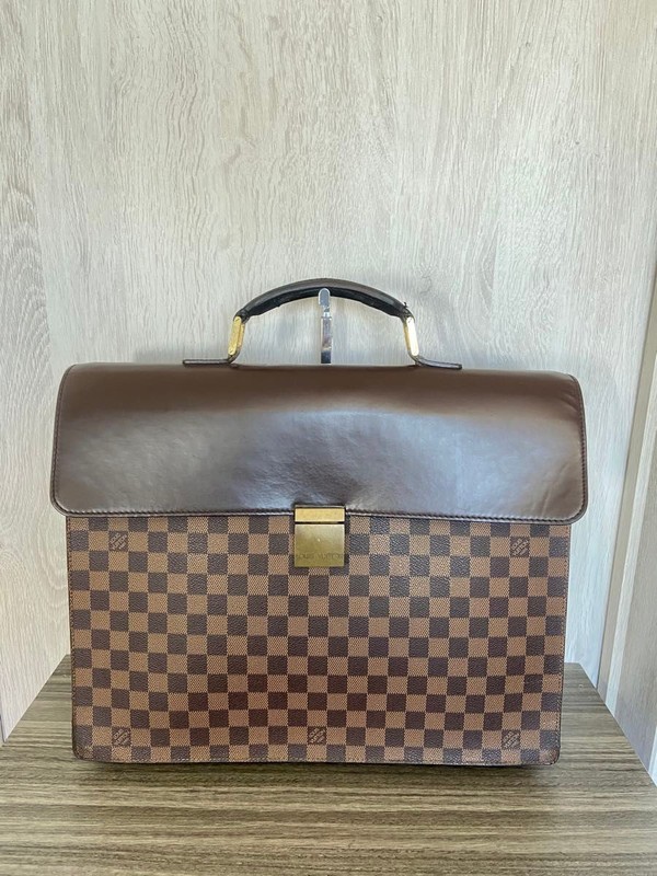 LOUIS VUITTON Bag: Altona GM N53312 Brown W41H32D11cm w/o accessories;