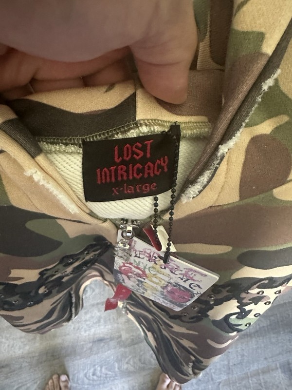 Lost intricacy hoodie Patch Hoodie Jungle Camo XL gallery