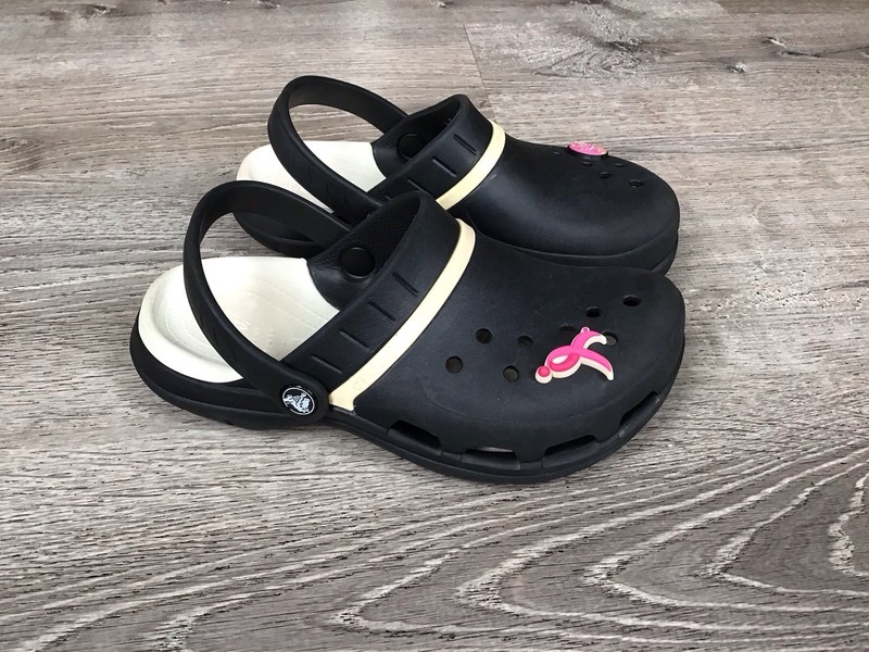 Crocs Modi Sport Black Slip On Sandals Women’s Size 6 Men’s 4 204143