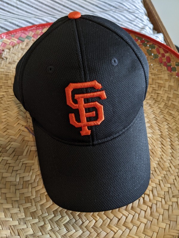 OC Sports SF San Francisco Giants MLB Black Baseball OSFM Cap Hat