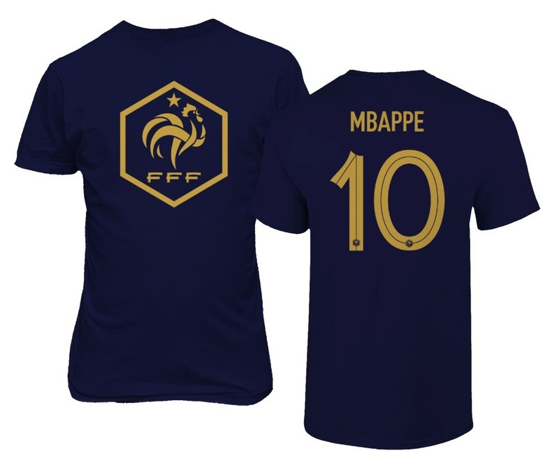 France Soccer #10 Mbappe World Football Fans Adult and Youth T-Shirt
