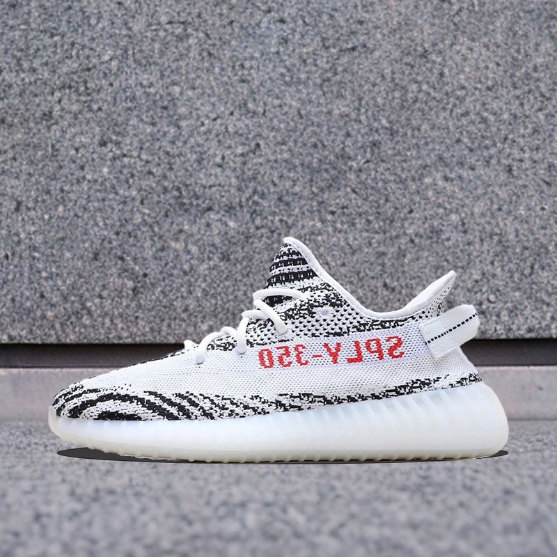 💫CP9654 Men’s Adidas Yeezy Boost 350 V2 White Zebra
