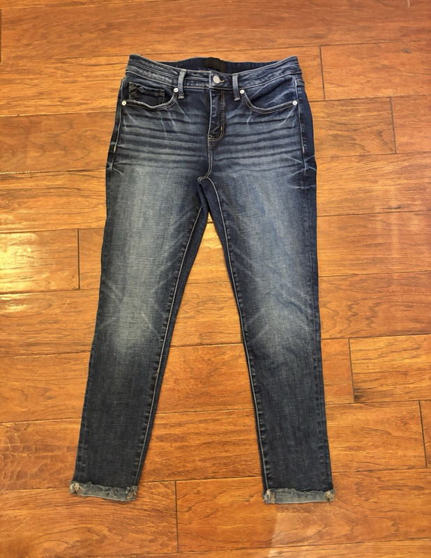 Buckle Black Fit No. 53 Women’s Blue Medium Wash Stretch Ankle Skinny Jeans 28