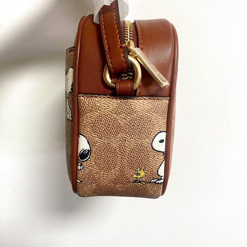 Coach X Peanuts Jamie Camera Bag In Signature Canvas With Snoopy Print CBM27 NEW gallery