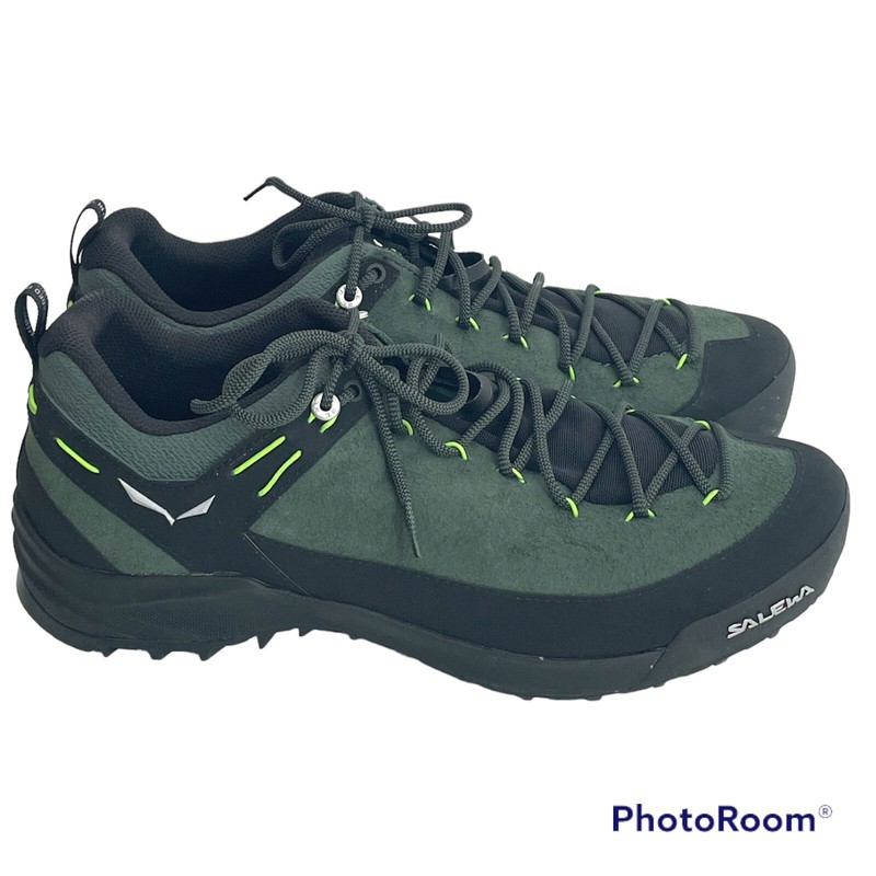 SALEWA MS Wildfire Leather Outdoor Hiking Shoe Raw Green 61395/5331 Mens 11 NEW gallery