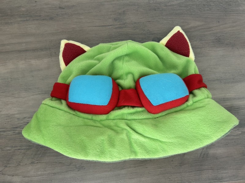 LoL League of Legends TEEMO Plush Bucket Hat Riot Games Authentic Goods NWOT