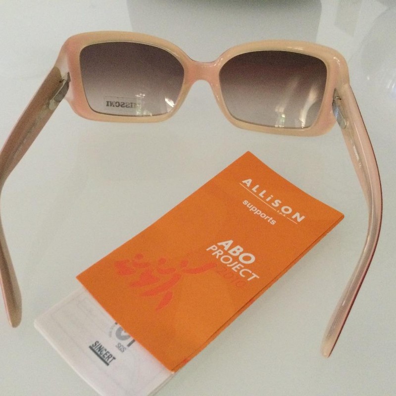 SUNGLASSES MISSONI WOMENS RED AND LIGHT PINK FRAME MADE IN ITALY M151304 gallery
