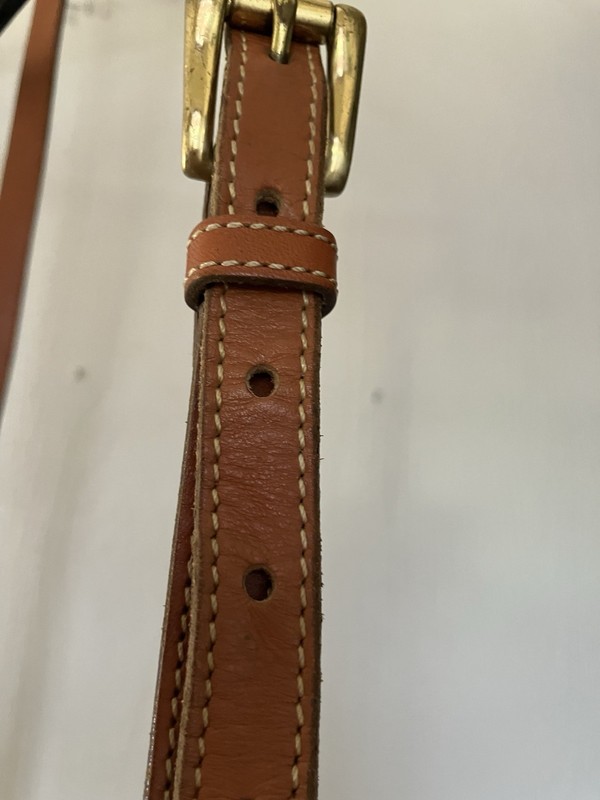 Dooney & Bourke All-Weather Leather Green/Brown Small Crossbody Zip Bag gallery