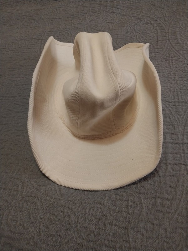 Wyeth Ivory Corduroy Cowgirl Hat Sz. 0/S 100% cotton Spot clean only Western gallery