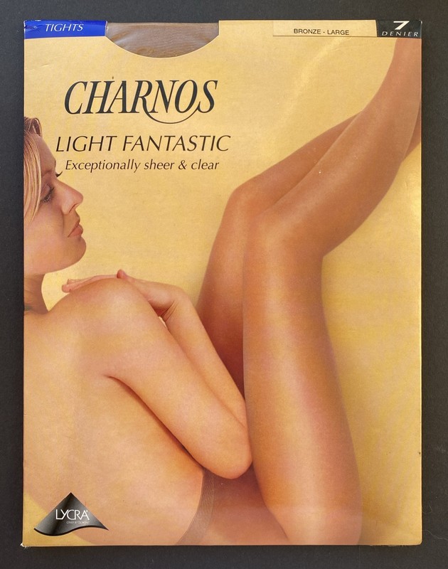 Charnos Light Fantastic Sheer & Clear Tights, Large, Bronze, 7 Denier