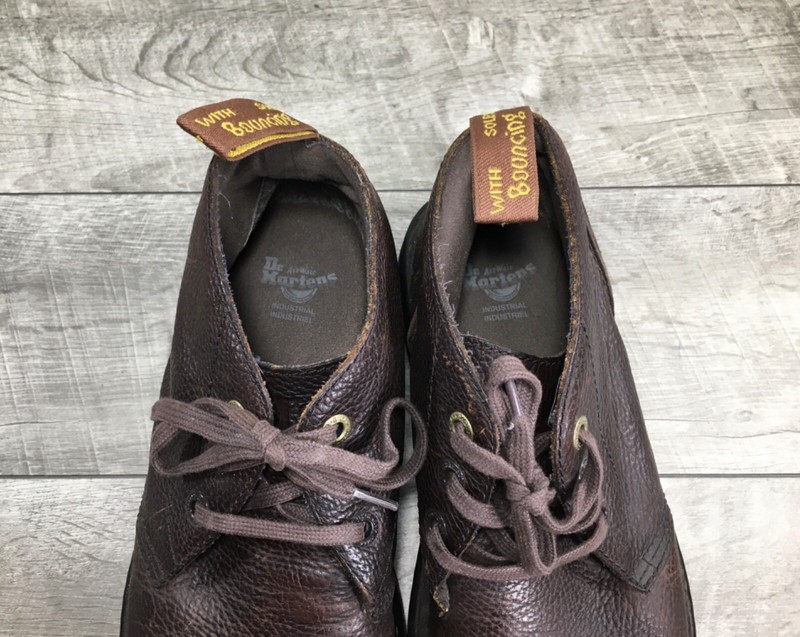 Doc Dr. Martens Sussex Bear Track Leather Grunge Work Mens Boots UK 9 US 10 gallery