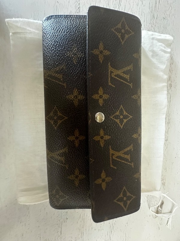 Louis Vuitton Long Monogram Credit Long Wallet (M61725)