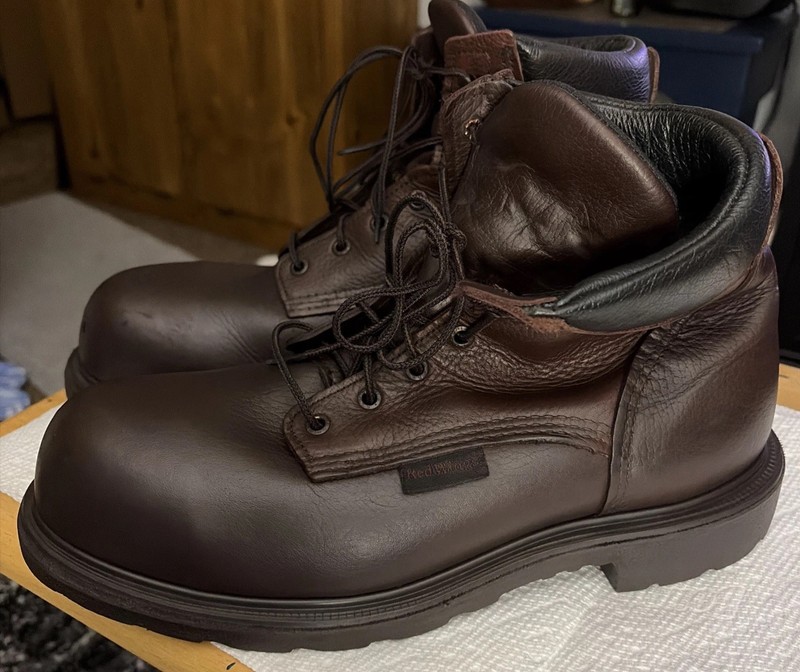 RED WING 2406 Supersole Boots (Steel Toe) Size 11.5 ASTM F2413-18 USA Nice Boot