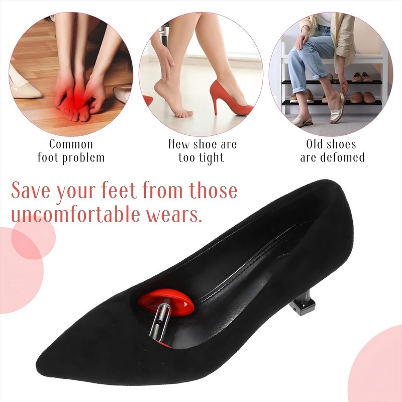 50Pair Adjustable Shoe Stretcher Boot Men Women Size Shaper Expander Widener Lot gallery