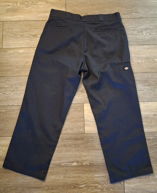 Dickies 85283 Men 40X30 Dark Navy Loose Fit Double Knee Work Pants 85283DN gallery