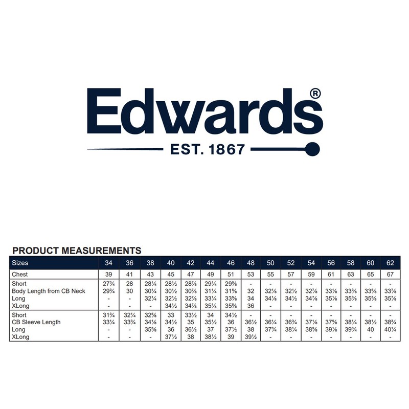 Edwards Garments 3500 Men's Two Button Fully Lined Single-Breasted Blazer Coat gallery
