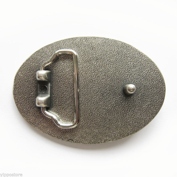 Original Mutton Busting Champion Cowboy Western Metal Belt Buckle gallery