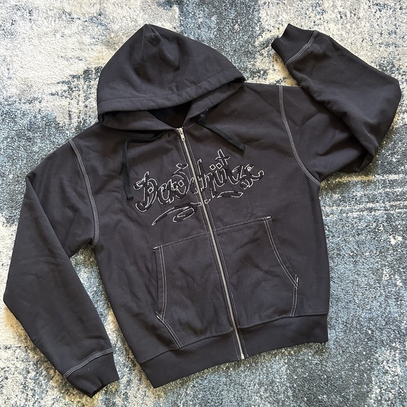 2023 derschutze CONTRAST STiTCH ORiGAMi RiYAL YKK ZiP HOODiE SAUDi ARABiA UAE gallery