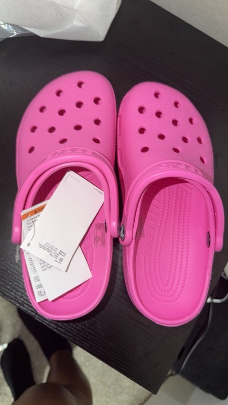Crocs Pink Brand New Without Box With Tag Size M5/W7
