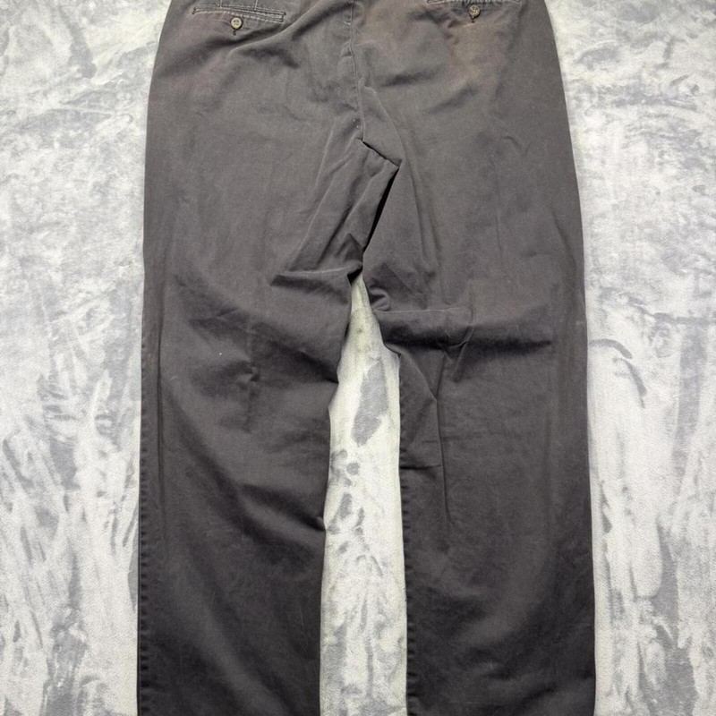 Dockers D4 Relaxed Fit Charcoal Chino Pants 40x36 Vintage Style gallery