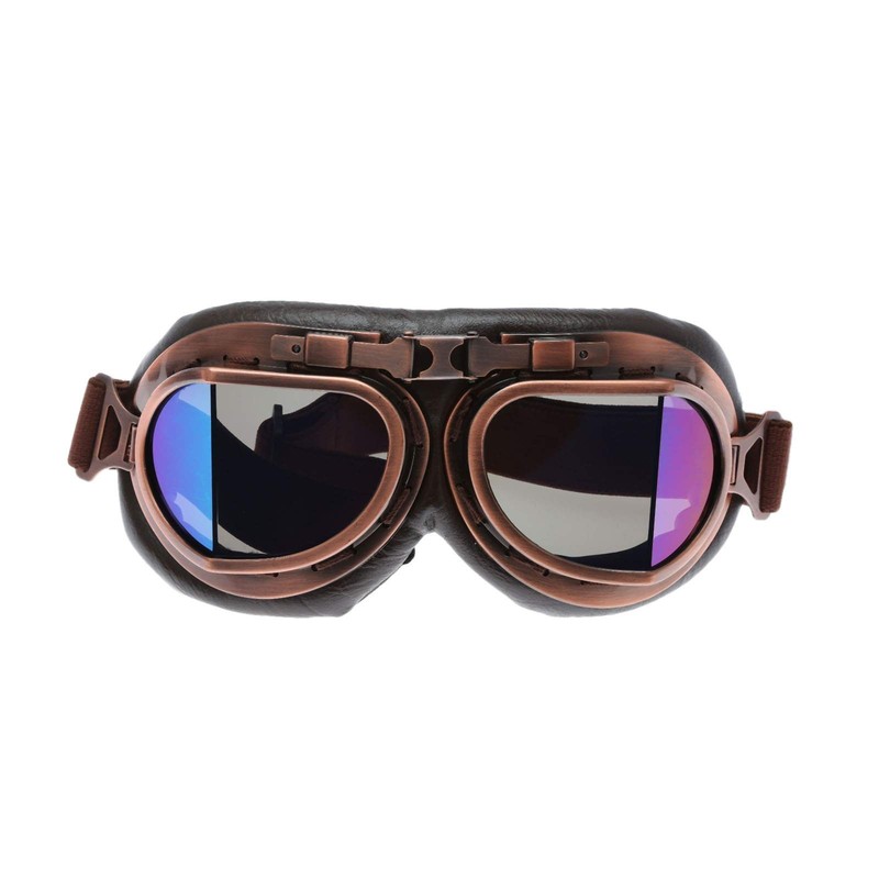 MUXSAM Vintage Motorcycle Goggles, ATV Motocross Goggles, Dirt Bike Racing Ri…
