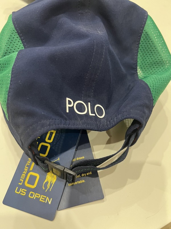 Polo Ralph Lauren Men's Us Open Cap hat adjustable Blue NWT gallery