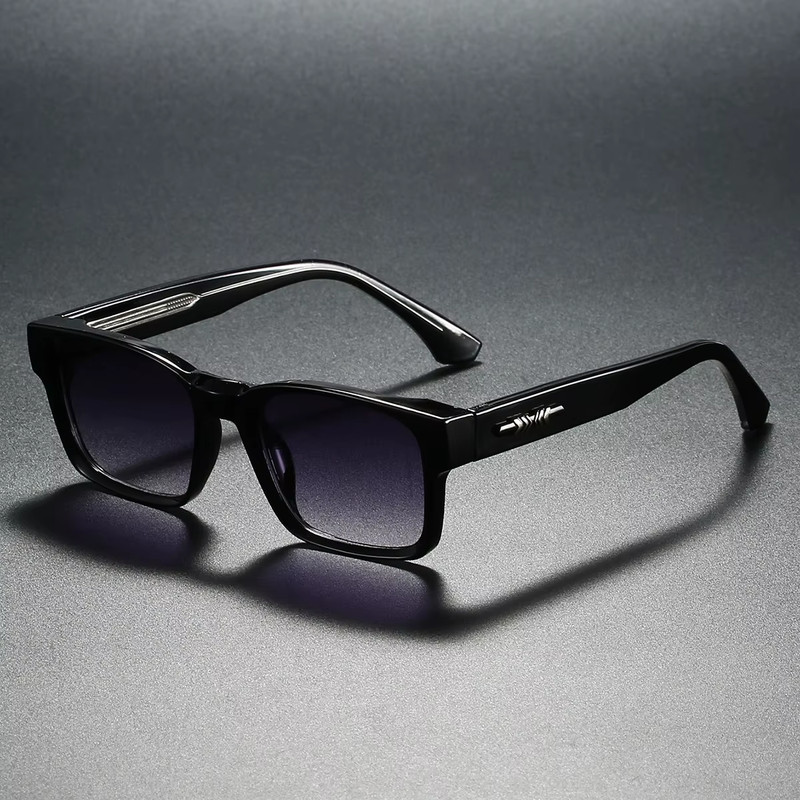 Quality Square Polarized Sunglasses Men Metal Core UV400 Unisex Sun Glasses Trav gallery