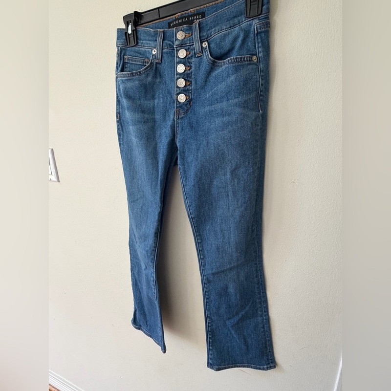 Veronica Beard Carolyn Baby Boot High-Rise Jeans 👖💙Size: 25 gallery