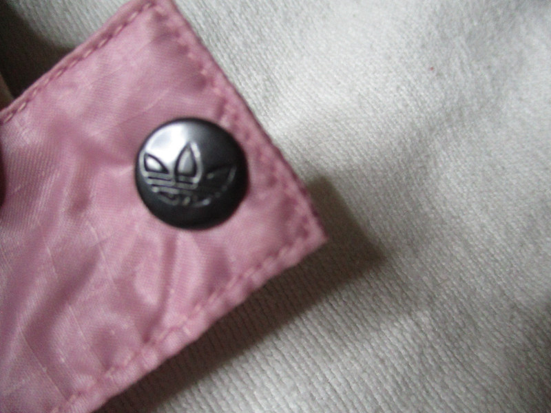 RARE Vintage 1970s Adidas Womens M 100% Nylon Pastelle Pink Track Pants gallery