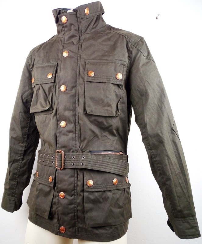 SUPERDRY Endurance Wax Trials Jacket Men's Jacket Coat Size S Khaki NEW with TAGS gallery