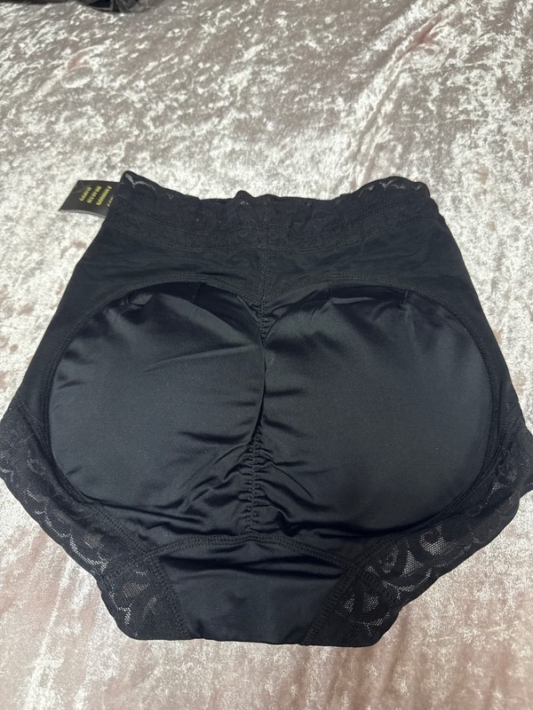 I piece black NWT size XS shape wear underwear with butt pads by hey girl