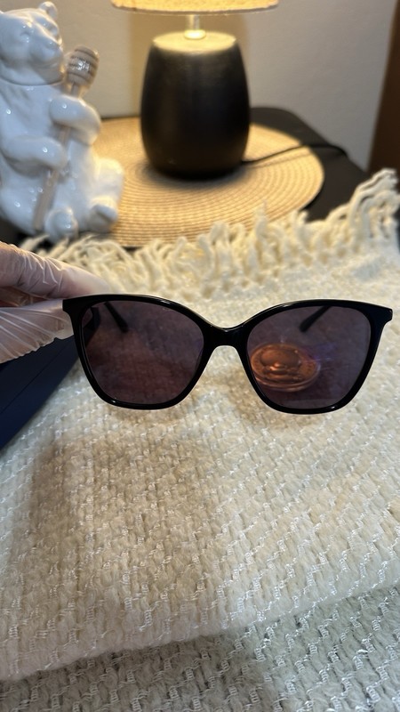 Draper James DJ7034 Women’s Cat Eye Sunglasses Black 54-17-140 w/ Case gallery