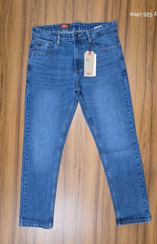 Levis 511 Original Fit Jeans Straight Leg Button Fly 100% Cotton Blue ,