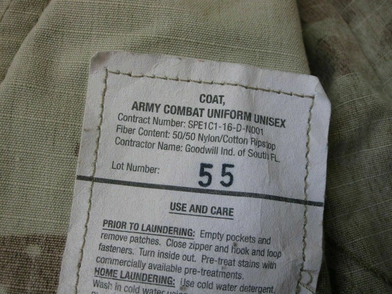 USED ARMY OCP SCORPION W2 MULTICAM TOP UNIFORM COAT NORMAL MATERIAL ACU JACKET1 gallery