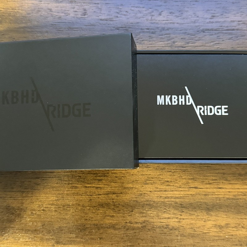 Ridge Bifold Wallet MKBHD - for Men with RFID Blocking (Black) gallery