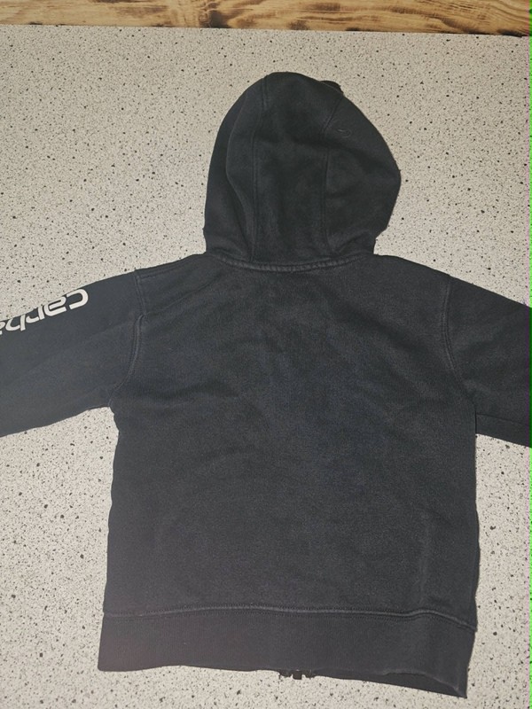 Carhartt Toddler 3T Black Full Zip Hoodie Sweatshirt gallery
