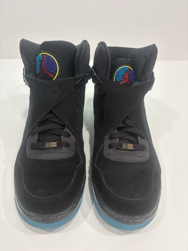 Nike Air Force 1 Men’s High Top Basketball Sneakers Black/Blue/Purple