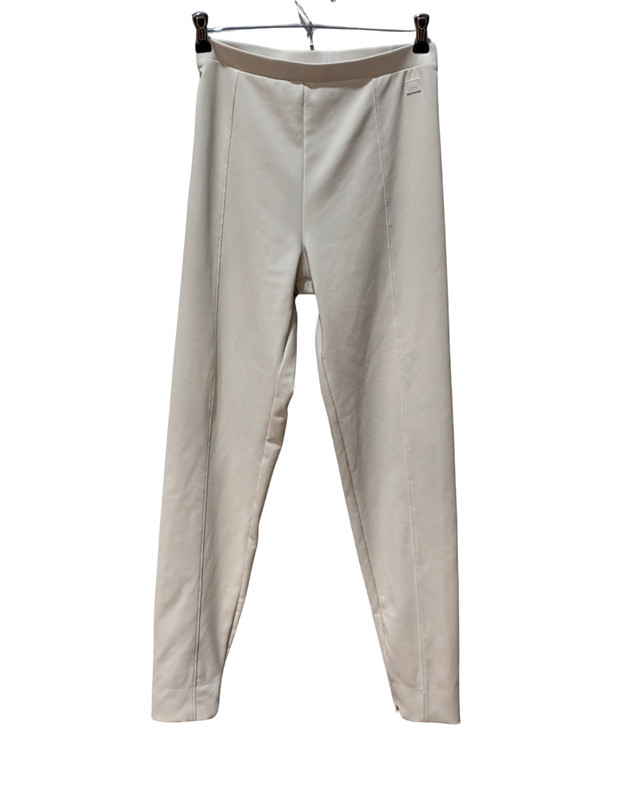 VSX Sport Luxe Athleisure Crewneck Pullover & Matching Jogger Set Cream Size L/M gallery