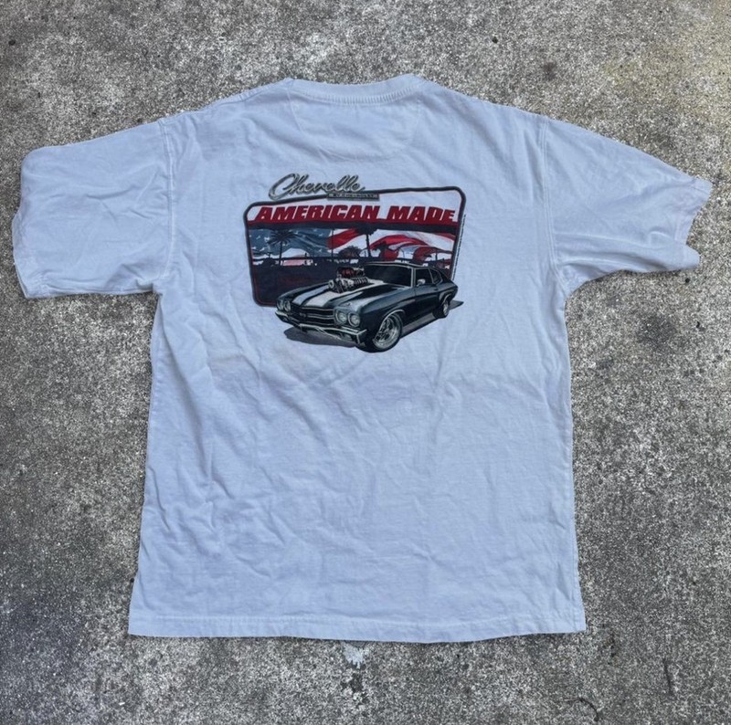 All American Sports Cars T-shirts 2nd Quality Chevrolet Ford Muscle Cars M