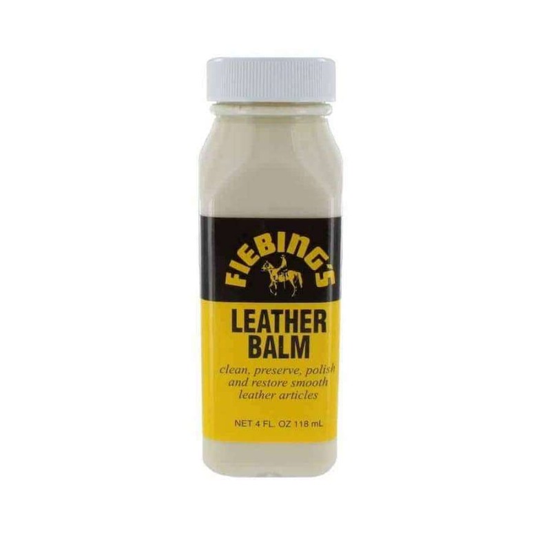 Fiebing's Leather Balm Cleaner Softener Conditioner for Smooth Leathers 4 oz gallery