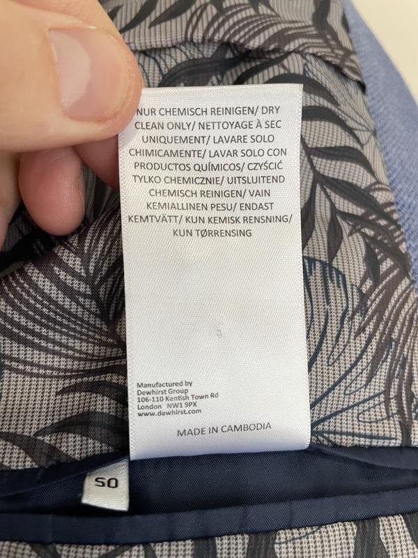 Men Isaia Napoli Blazer Navy 38 / M / 46 gallery