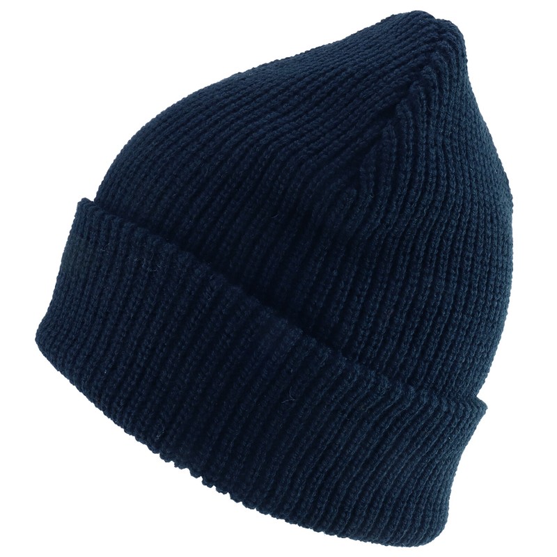 Oversized Big Size Plain Ribbed Knit Cuff Long Beanie Hat – FREE SHIPPING