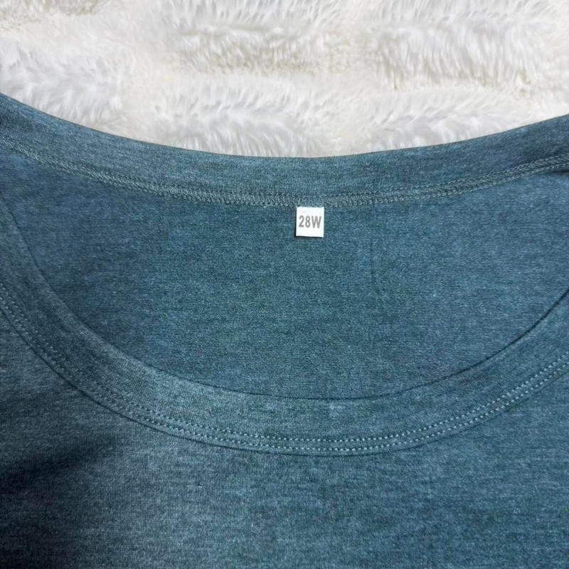 Women’s Teal Long Sleeve Relaxed Shirt - Size 28W gallery