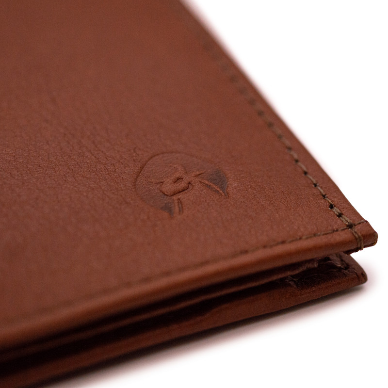 Wallet men's wallet genuine leather wallet bright brown landscape gallery