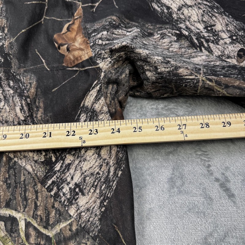 Cabelas Dry-Plus Jacket Mens LT Camo Hooded Waterproof Packable Hunting gallery