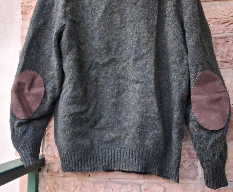 1980s Camel Cardigan Sweater. Large XL. Double wool, men's. Vintage Made Ita gallery