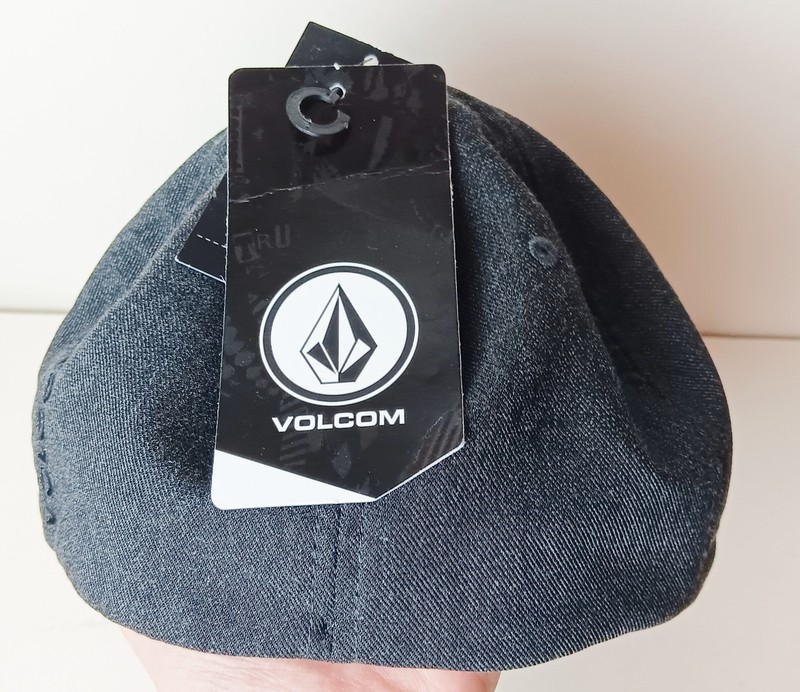 Volcom Full Stone Dark Heather Gray Logo Hat Cap Size Large/ XL NWT gallery