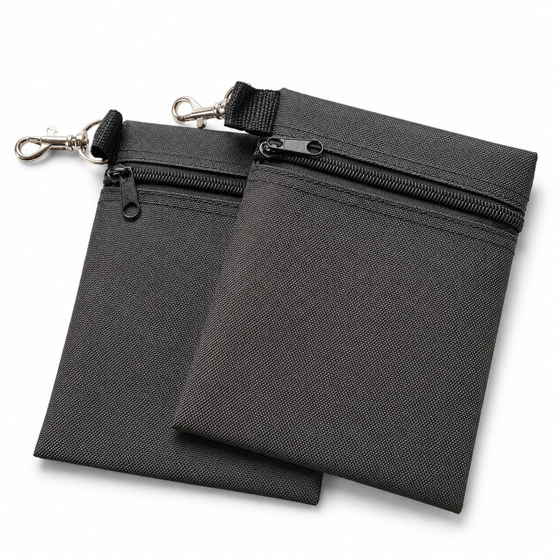 Clip-On Utility Pouch 2 Pack Travel Organizer Portable Storage Carry System