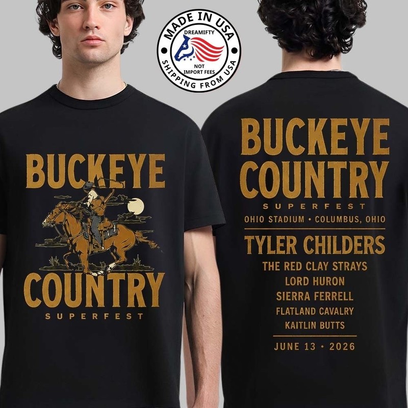 Buckeye Country Superfest 2026 OH June 13 The Cowboy Unisex T-Shirt